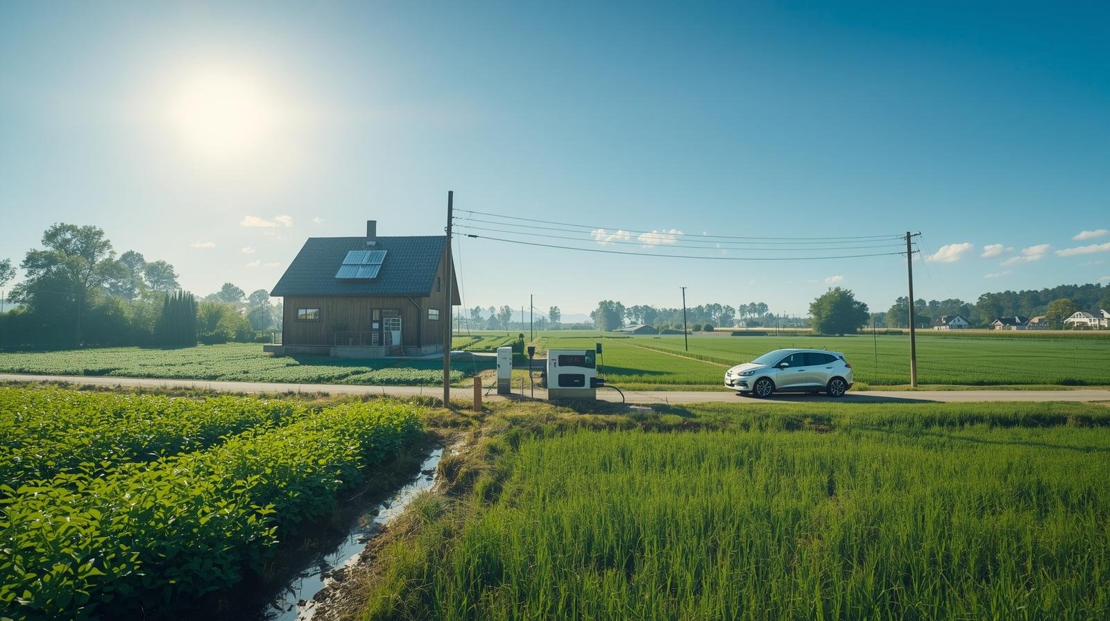 गावाचे दृश्य